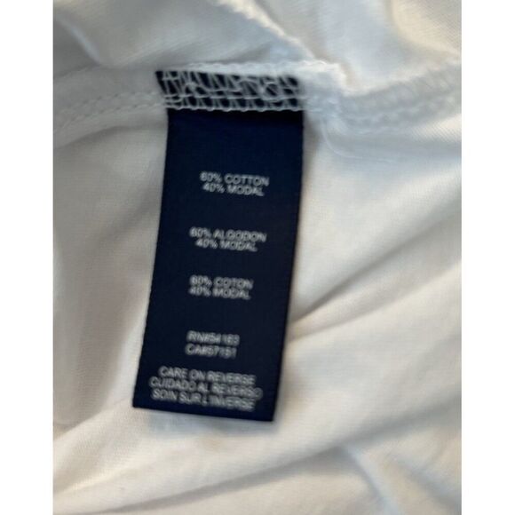 Tommy Hilfiger Women's S Medium White V Neck Drawstring Cover Up Swim Dress NWT - Picture 6 of 6